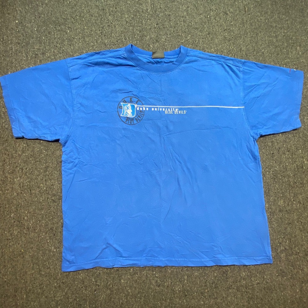 Pro Player Duke University T Shirt 2XL XXL Mens Blue NCAA Blue Devils Sportswear